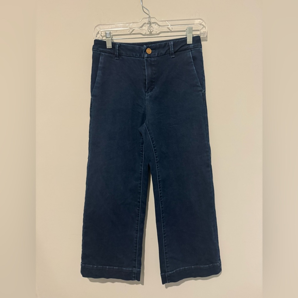 Massimo Dutti Dark Blue Ankle Jeans